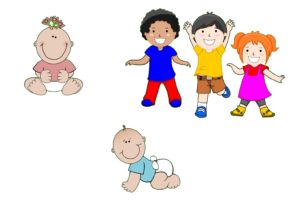 Graphisme de petits enfants