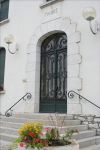 Entrée de la mairie