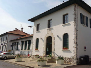 Façade de la Mairie d'Urt