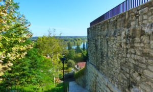 Vue sur Urt depuis les hauteurs