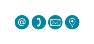 Icones de contact