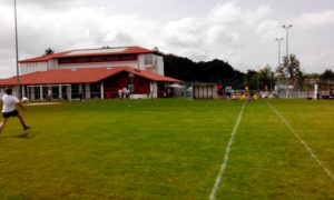 Stade de football de la ville d'urt