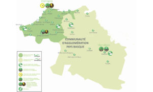 Carte déchets CAPB