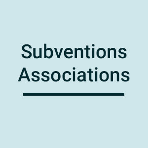 Subventions pour les associations
