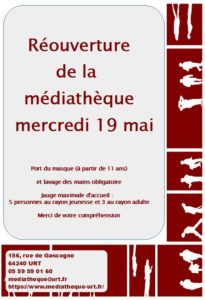 Réouverture médiathèque