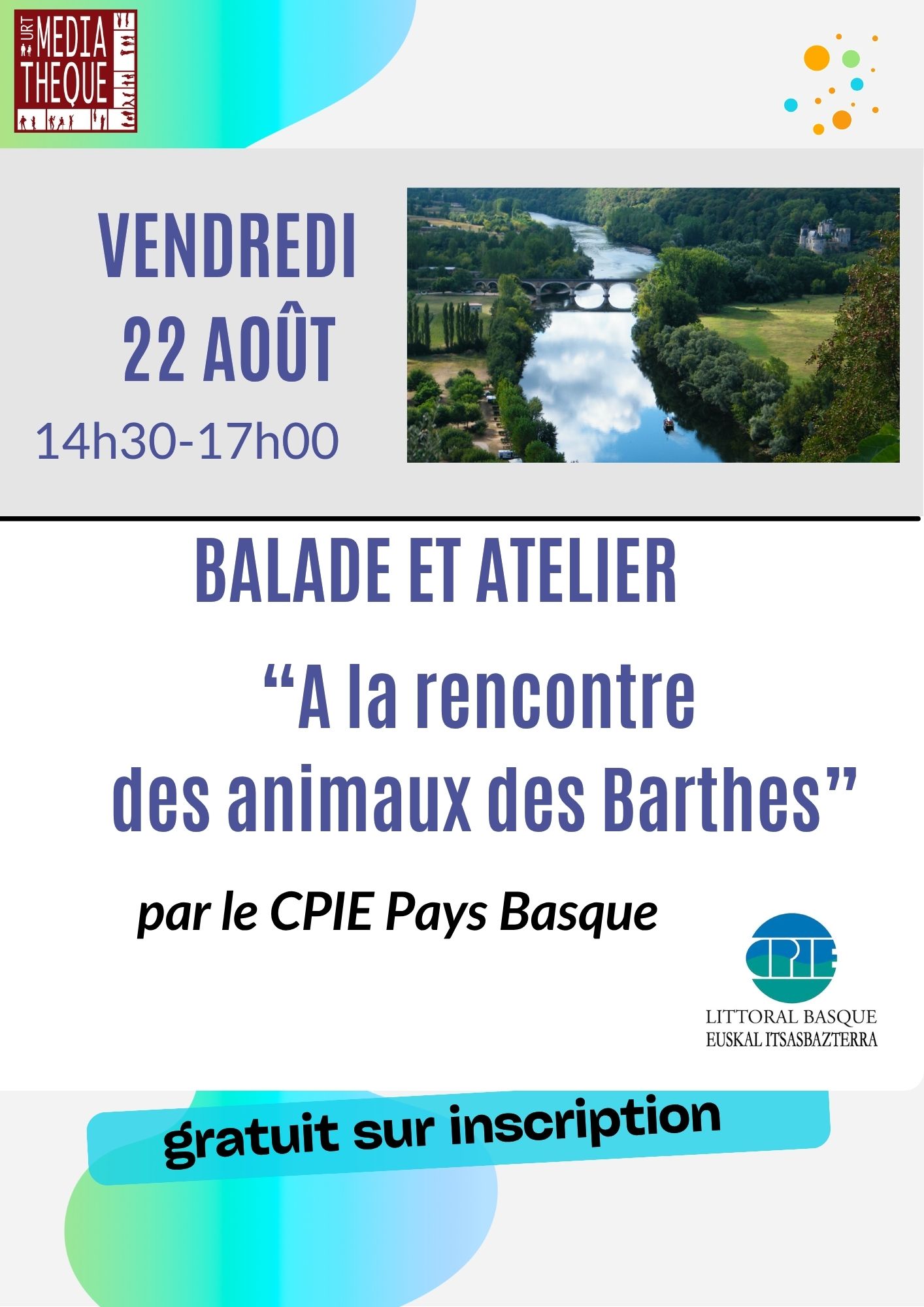 A la rencontre des animaux des barthes